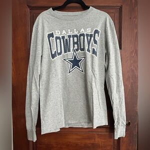 Dallas Cowboys Gray Long Sleeve Shirt